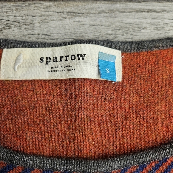 Sparrow by Anthro Casual Sweater Dress Small Blue Grey - Picture 4 of 11
